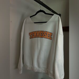 TENNESSEE white crewneck
